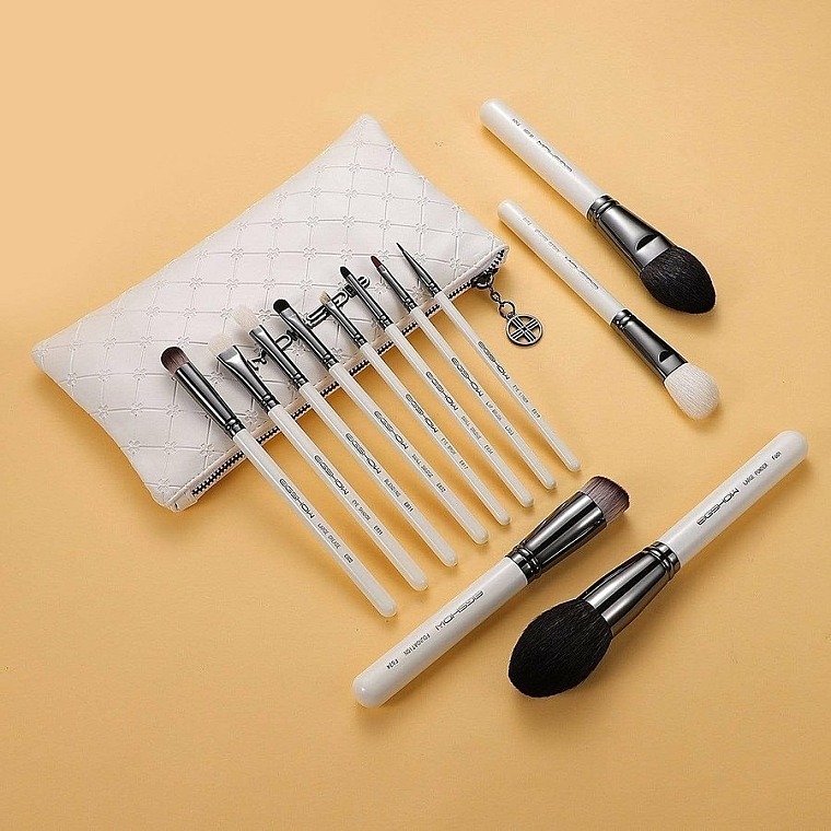 Make-up Pinselset - Eigshow Beauty Makeup Brush Master Bright Silver — Foto N1