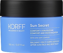 Düfte, Parfümerie und Kosmetik After-Sun Lotion für Gesicht und Körper - Korff Sun Secret After Sun Balm