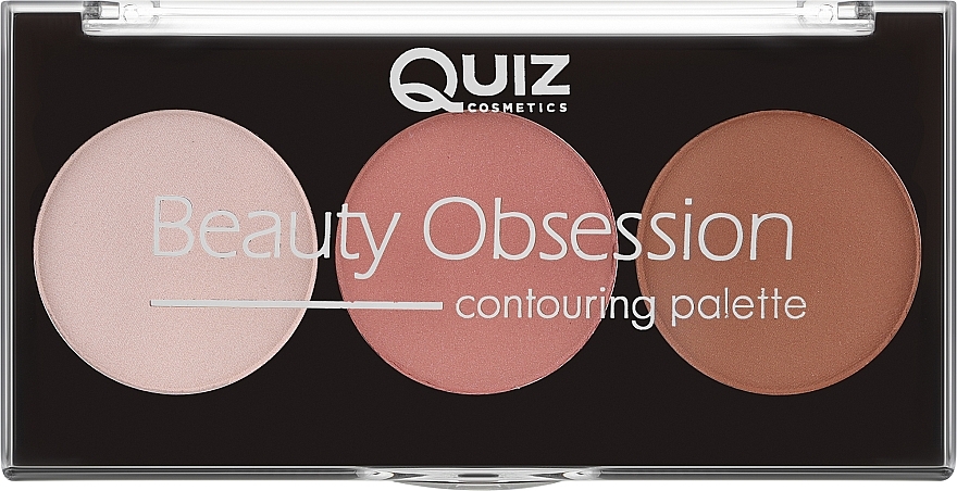 Konturpalette für das Gesicht - Quiz Cosmetics Beauty Obsession Palette Contouring — Bild N2