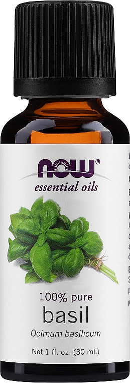 Ätherisches Öl Basilikum - Now Foods Basil Essential Oils — Bild N1