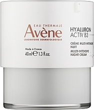 Düfte, Parfümerie und Kosmetik Multi-Intensive Gesichtscreme für die Nacht - Avene Hyaluron Activ B3 Multi-Intensive Night Cream