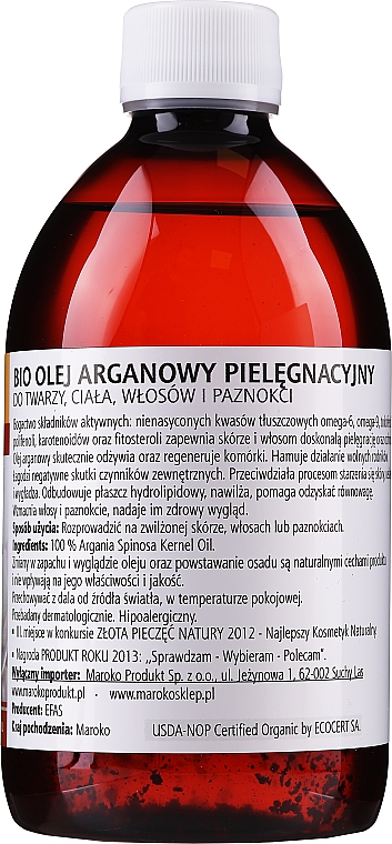 100% Bio Arganöl - Efas Argan Oil 100% BIO — Foto N2