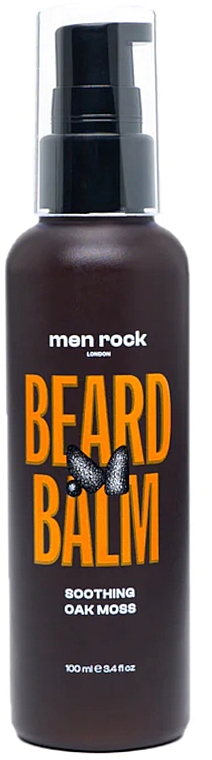Bartbalsam - Men Rock Beard Balm Soothing Oak Moss — Bild N1