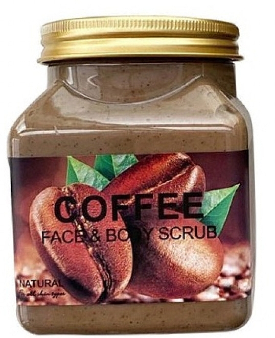 Gesichts- und Körperpeeling Kaffee - Wokali Face Body Scrub Coffee — Bild N1