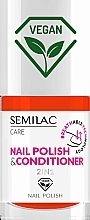 Nagellack - Semilac Breathable Technology Nail Polish  — Bild N1