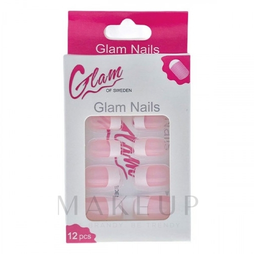 Künstliche Nägel French-Maniküre - Glam Of Sweden Glam Nails French Manicure — Bild Light Pink