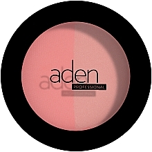 Gesichtsrouge - Aden Cosmetics Matt & Glow Blush Duo — Bild N2