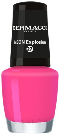 Nagellack - Dermacol Neon Nail Polish — Bild 27 - Explosion