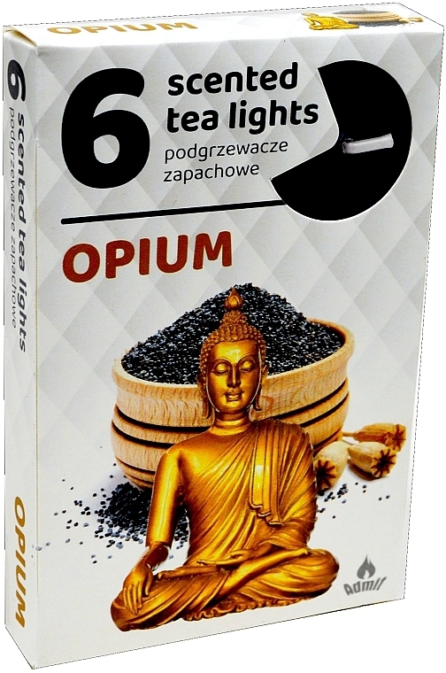 Teekerzen Opium 6 St. - Admit Scented Tea Light Opium — Bild N1