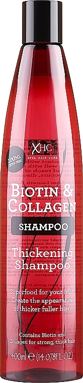 Shampoo mit Biotin und Kollagen - Xpel Marketing Ltd Biotin & Collagen Shampoo — Bild N1