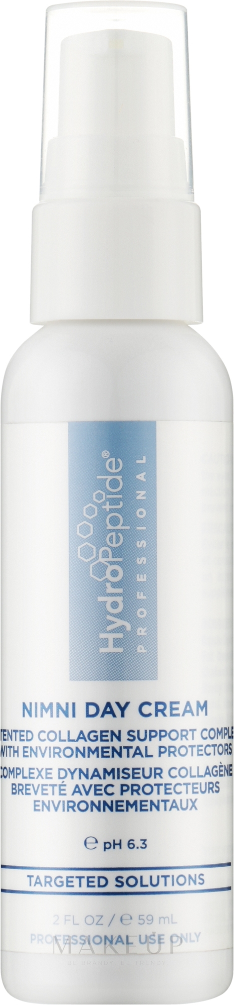 Patentierte kollagenbildende Tagescreme - HydroPeptide Nimni Day Cream — Bild 59 ml