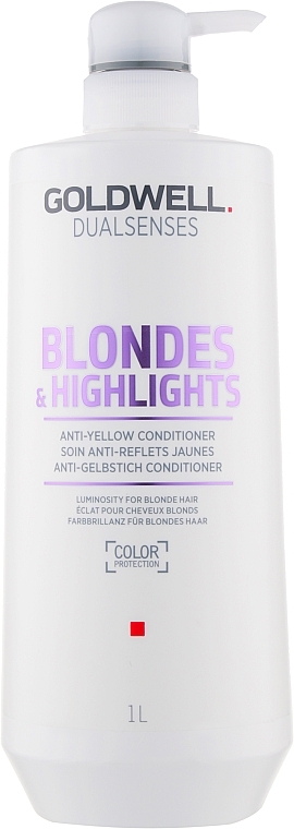 Anti-Gelbstich Conditioner - Goldwell Dualsenses Blondes & Highlights Anti-Yellow Conditioner — Foto N3