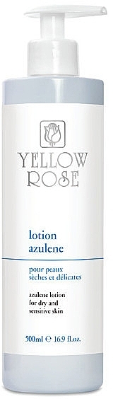 Beruhigende Gesichtslotion mit Azulen, Vitamin E und Allantoin für trockene und empfindliche Haut - Yellow Rose Lotion Azulene — Bild N2