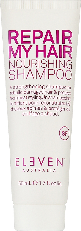 Pflegendes Shampoo mit Hitzeschutz für strapaziertes Haar - Eleven Australia Repair My Hair Nourishing Shampoo — Bild N2