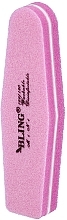 Bufferfeile Mini 100/180 9 cm rosa - Bling — Bild N1