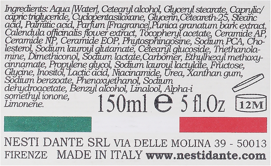 Feuchtigkeitsspendende und beruhigende Gesichts- und Körpercreme mit Ceramiden, Mispel und chinesischem Jujube - Nesti Dante Il Frutteto Medlar And Jujube — Bild N3