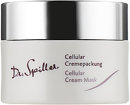 Regenerierende cremige Geisichtsmaske mit Vitamin E, Apfelextrakt und Traubenkernöl - Dr. Spiller Cellular Cream Mask — Bild N2