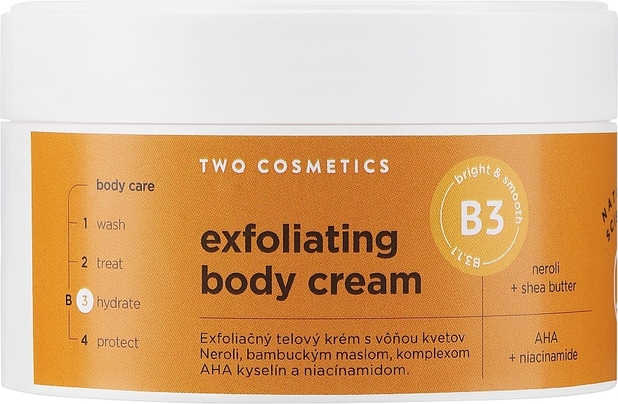 Exfolierende Körpercreme - Two Cosmetics Exfoliating Body Cream  — Bild N1