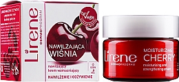 Feuchtigkeitsspendende und erfrischende Gesichtscreme mit Kirsche und Zitrone - Lirene Moisture and Nourishment Moisturizing and Refreshing Light Cream — Bild N2