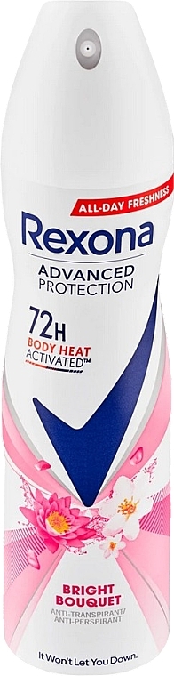 Deospray Antitranspirant - Rexona MotionSense Bright Bouquet 72H — Bild N1