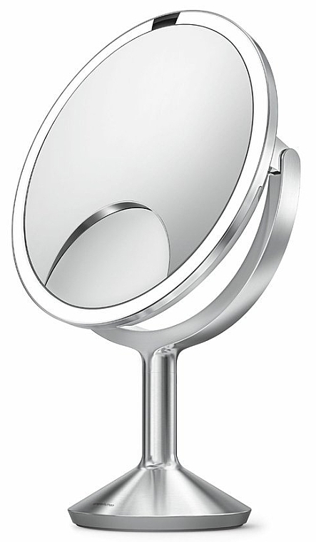 Runder sensorischer Spiegel 25 cm  - Simplehuman Sensor Mirror Trio Max Stainless Steel — Bild N3