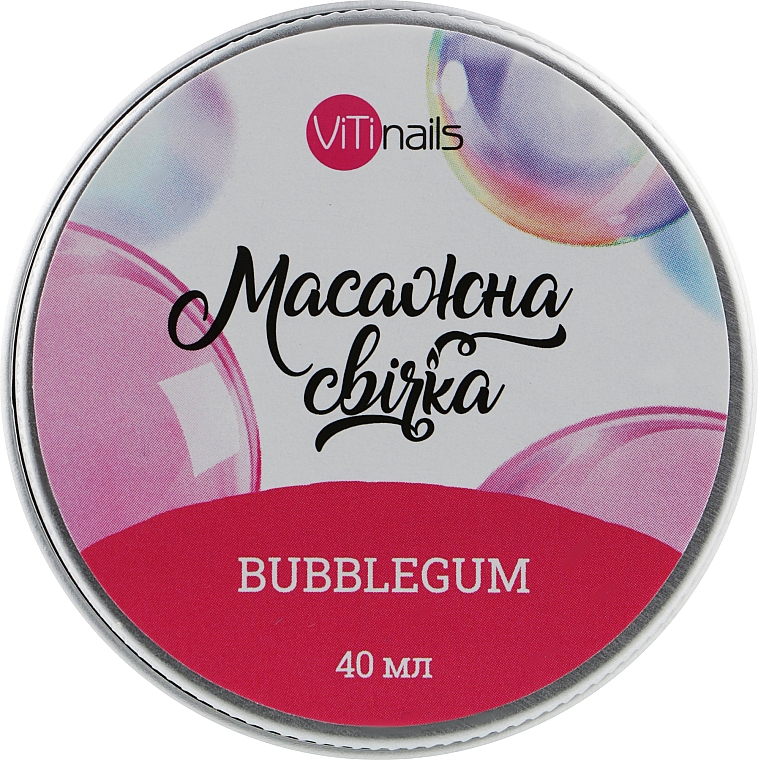 Massagekerze Bubblegum - ViTinails — Bild N1