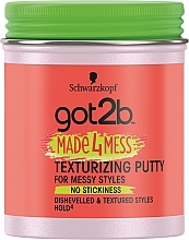 Düfte, Parfümerie und Kosmetik Modellierende Haarpaste - Schwarzkopf Got2b Made4Mess Texturizing Paste