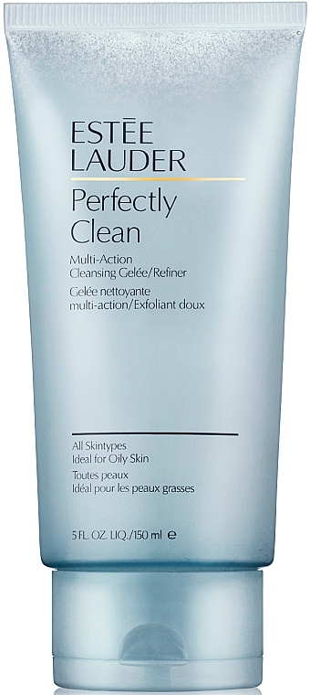 2in1 Gesichtsexfoliant für fettige Haut - Estee Lauder Perfectly Clean MULTI-ACTION CLEANSING GELEE/REFINER