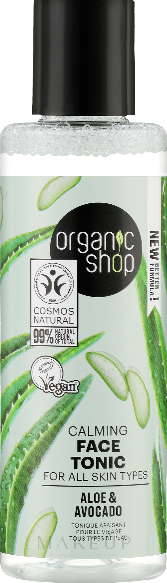 Gesichtstonikum Avocado und Aloe - Organic Shop Face Tonic — Bild 150 ml