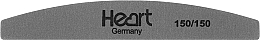 Düfte, Parfümerie und Kosmetik Nagelfeile 150/150 dunkelgrau - Heart Germany Half Platinum Pro