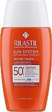 Düfte, Parfümerie und Kosmetik Feuchtigkeitsspendendes Sonnenschutzfluid für das Gesicht SPF50 - Rilastil Sun System Fluide Water Touch SPF 50+