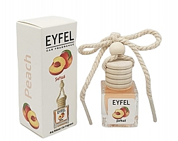 Düfte, Parfümerie und Kosmetik Auto-Lufterfrischer Pfirsich - Eyfel Perfume Peach Car Fragrance