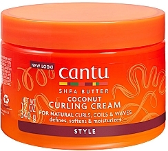Düfte, Parfümerie und Kosmetik Creme für lockiges Haar - Cantu Coconut Curling Cream