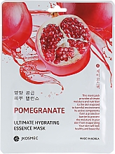 Tuchmaske für das Gesicht mit Granatapfelextrakt - Jkosmec Pomegranate Ultimate Hydrating Essence Mask — Bild N1