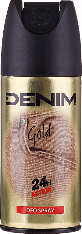Denim Gold - Duftset (Duschgel/250ml + Deo Spray/150ml) — Bild N2