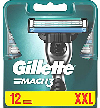Düfte, Parfümerie und Kosmetik Ersatzklingen 12 St. - Gillette Mach3