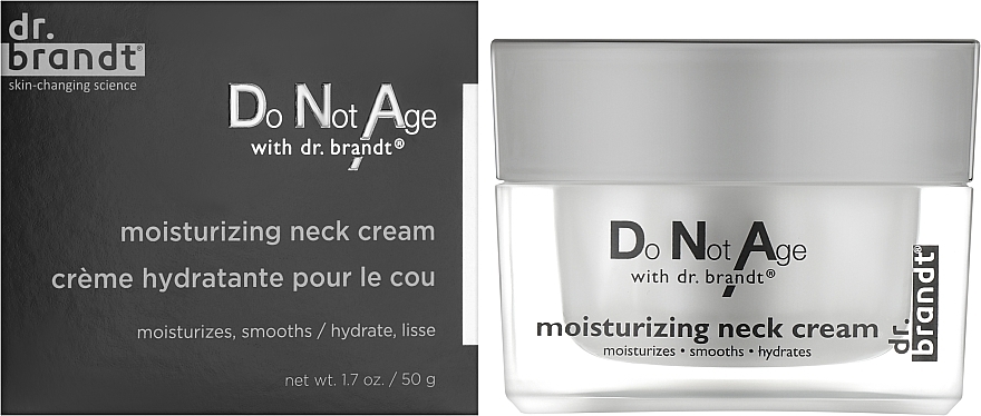 Fesitgende und feuchtigkeitsspendende Anti-Aging Hals- und Dekolletécreme - Dr. Brandt Firming Neck Cream — Bild N2