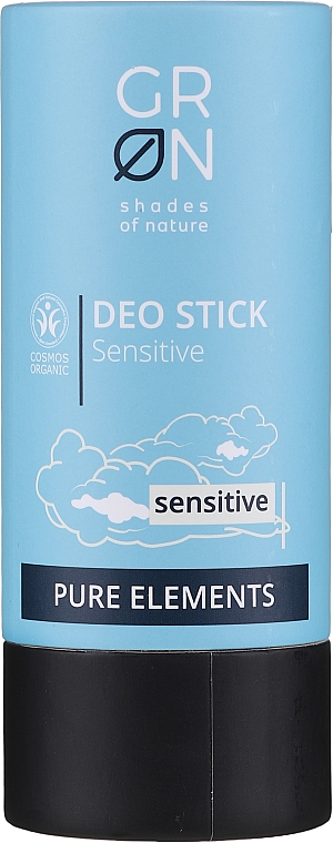 Unparfümierter Deostick für empfindliche Haut - GRN Pure Elements Sensitive Deo Stick — Bild N1