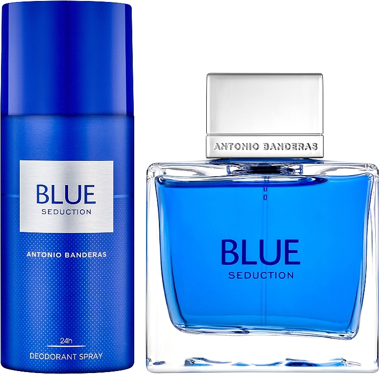 Blue Seduction Antonio Banderas - Duftset (Eau de Parfum 100ml + Deospray 150ml) — Bild N2