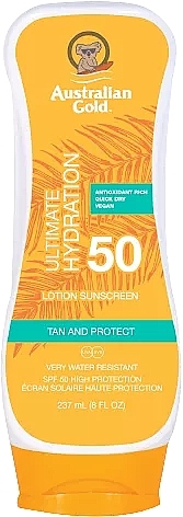 Sonnenschutz-Körperlotion - Australian Gold Lotion Sunscreen Moisture Max SPF 50 — Bild N1