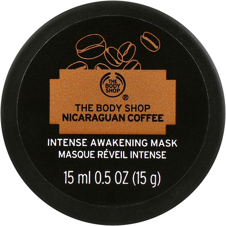 Intensiv belebende Gesichtsmaske mit Sesamöl, Sheabutter, und Kaffeesamen-Extrakt - The Body Shop Nicaraguan Coffee Intense Awakening Mask — Bild N2