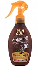 Düfte, Parfümerie und Kosmetik Bräunungslotion mit Arganöl - Vivaco Sun Argan Bronz Suntan Lotion SPF30