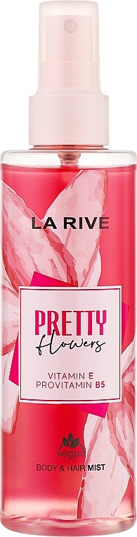 Parfümiertes Haar- und Körperspray Pretty Flowers - La Rive Body & Hair Mist — Bild N1