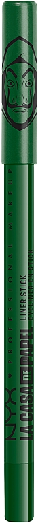 Wasserfester Eyeliner - NYX Professional Makeup La Casa De Papel Liner Stick — Bild N2