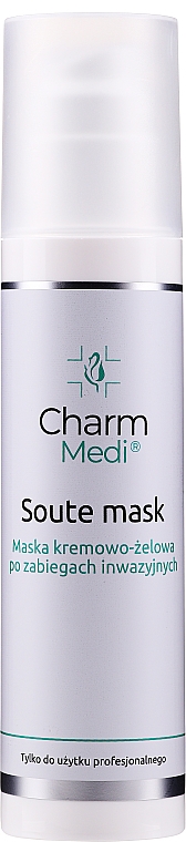 Beruhigende und regenerierende Creme-Gelmaske nach invasiven kosmetischen Behandlungen - Charmine Rose Charm Medi Soute Mask — Bild N3