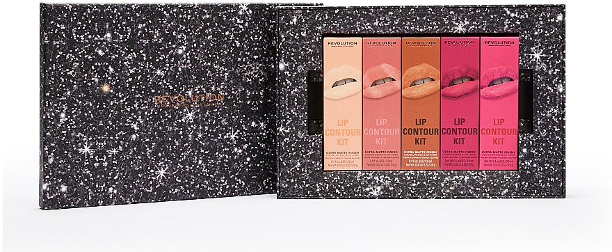 Makeup Revolution The Everything Lip Contour Gift Set - Lippen-Make-up Set 10 St. — Bild N1