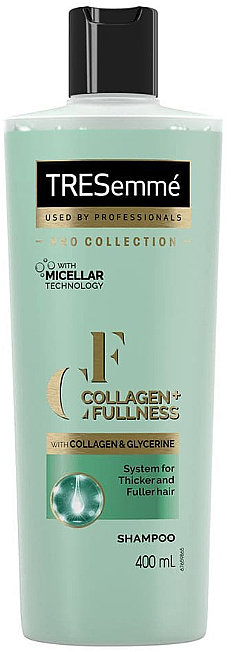 Shampoo für mehr Volumen mit Kollagen und Glycerin - Tresemme Collagen + Fullness Shampoo — Bild N2