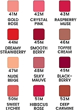 Matter Lipgloss - Quiz Cosmetics Joli Color Matte Lipgloss — Bild N2