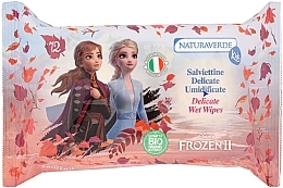 Düfte, Parfümerie und Kosmetik Babytücher 72 St. - Naturaverde Kids Frozen II Delicate Wet Wipes