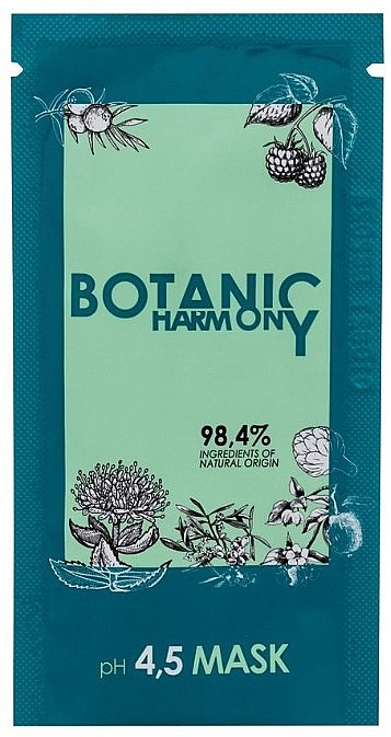 Haarmaske - Organique Stapiz Botanic Harmony pH 4.5 Mask (Beutel)  — Bild N1